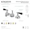 Kingston Brass KS1168PKL Duchess Widespread Bathroom Faucet W/ Brass Pop-Up, Nickel KS1168PKL - alternate 3